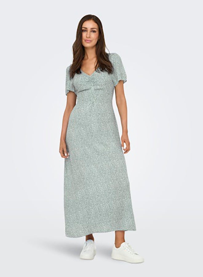 ONLY ONLY Womens Ancona Shortsleeve V-Neck Dress  - Image 1