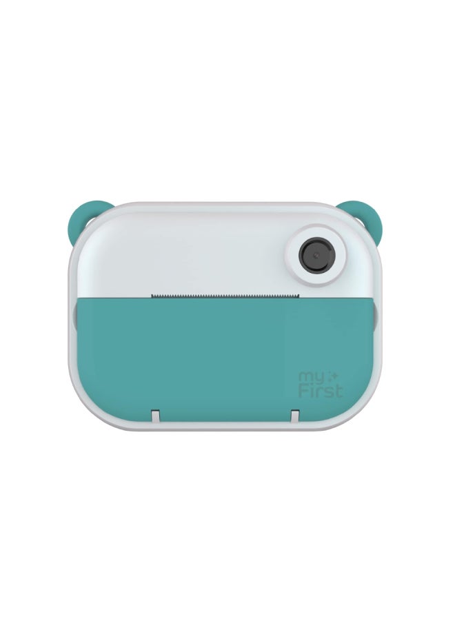 myFirst Camera Wi | Instant Print & Label Maker Kids Camera, Print in 10 Secs, WiFi Connect, Dual Lens 6MP/9MP/12MP, 1080P Video Recording, 2.4" Color Display, Portable & Easy to Use - Teal  - Image 1