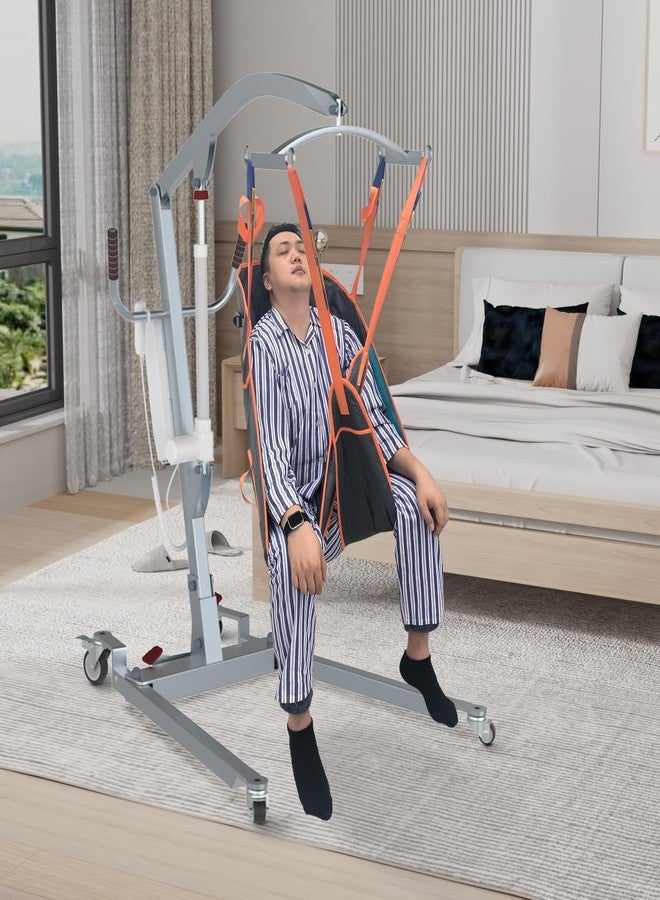 BUYHAO Padded U-Sling, Universal Patient Lift Sling for Home Use, Divided Leg Sling with Asjustable Head Support for toileting, Transfer Lift Slings, Size L, Supports up to 500 lbs - Image 5