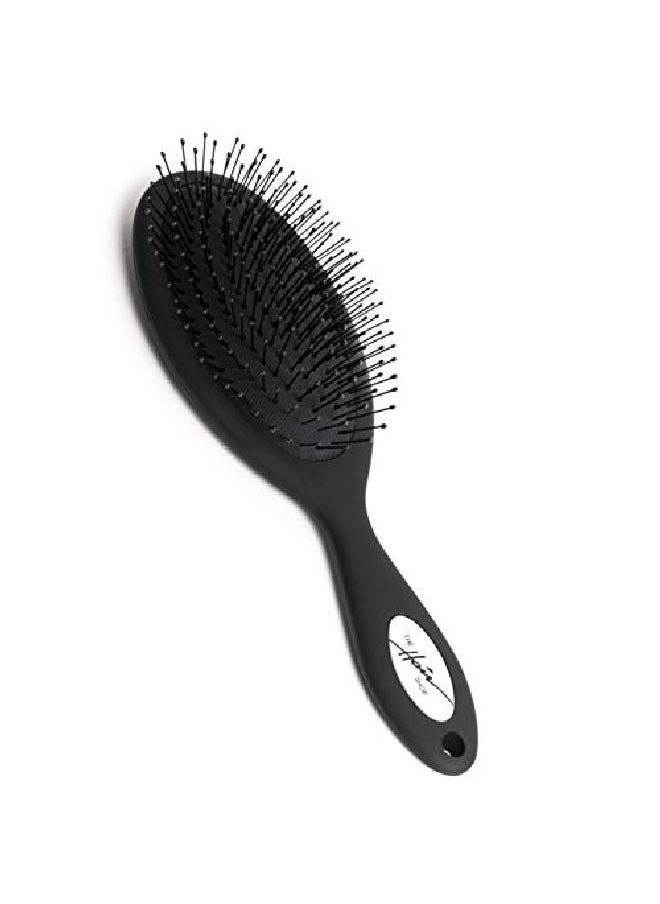The Hair Shop Detangling Brush Safe For Hair Extenss By  909 Ergonomic Detangler Brush For Dry Or Wet Hair Combs Glides Thru Natural Curly For Men & Women  - Image 1