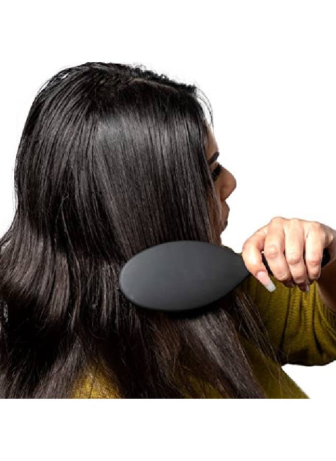 The Hair Shop Detangling Brush Safe For Hair Extenss By  909 Ergonomic Detangler Brush For Dry Or Wet Hair Combs Glides Thru Natural Curly For Men & Women  - Image 3