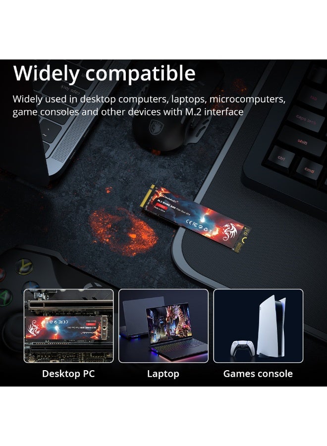 Solid State Drive 1TB NVME M.2 SSD PCIe 3.0 2280 for Laptop Desktop Console Game - Image 3