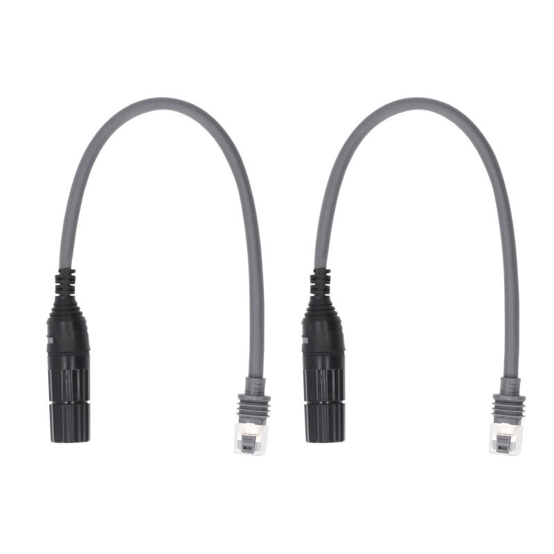 مجموعة محول SPX ذكر إلى RJ45 مع كابل نحاسي محمي 26AWG - وحدة توصيل مباشر مع محول RJ45 أنثى T568B لأجهزة الأقمار الصناعية المستطيلة من الجيل الثالث - موصل إيثرنت مقاوم للماء للاستخدام الداخلي والخارجي - Image 1