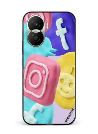 Protective Case Cover For Honor Play7T Pro Icon Design Multicolour - pzsku/ZD0382A3F7BF2429005C7Z/45/_/1685800281/e4366d15-3beb-4e61-ab3b-df3bdbb5673f
