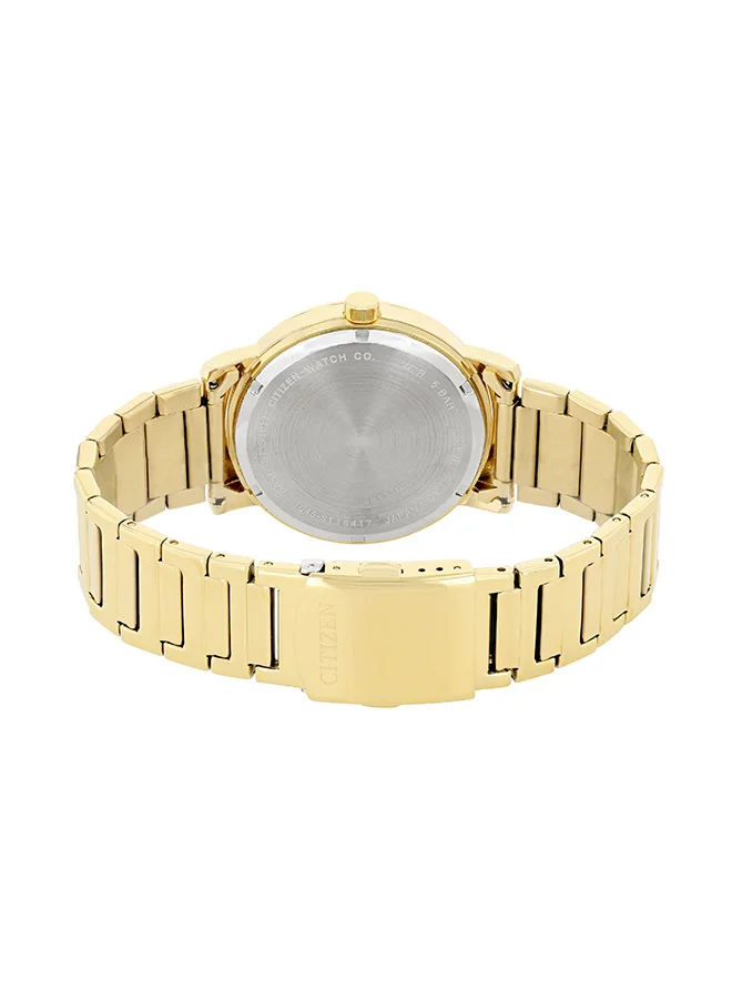 CITIZEN Men's Stainless Steel with Gold Plating  Analog Watch BE9182-57E - 42 mm