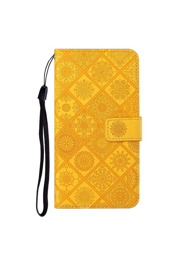 S-TOP Case For Samsung Galaxy A50 Ethnic Style Embossed Pattern Horizontal Flip Leather Case with Holder & Card Slots & Wallet & Lanyard - Image 2