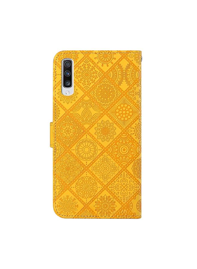S-TOP Case For Samsung Galaxy A50 Ethnic Style Embossed Pattern Horizontal Flip Leather Case with Holder & Card Slots & Wallet & Lanyard - Image 3