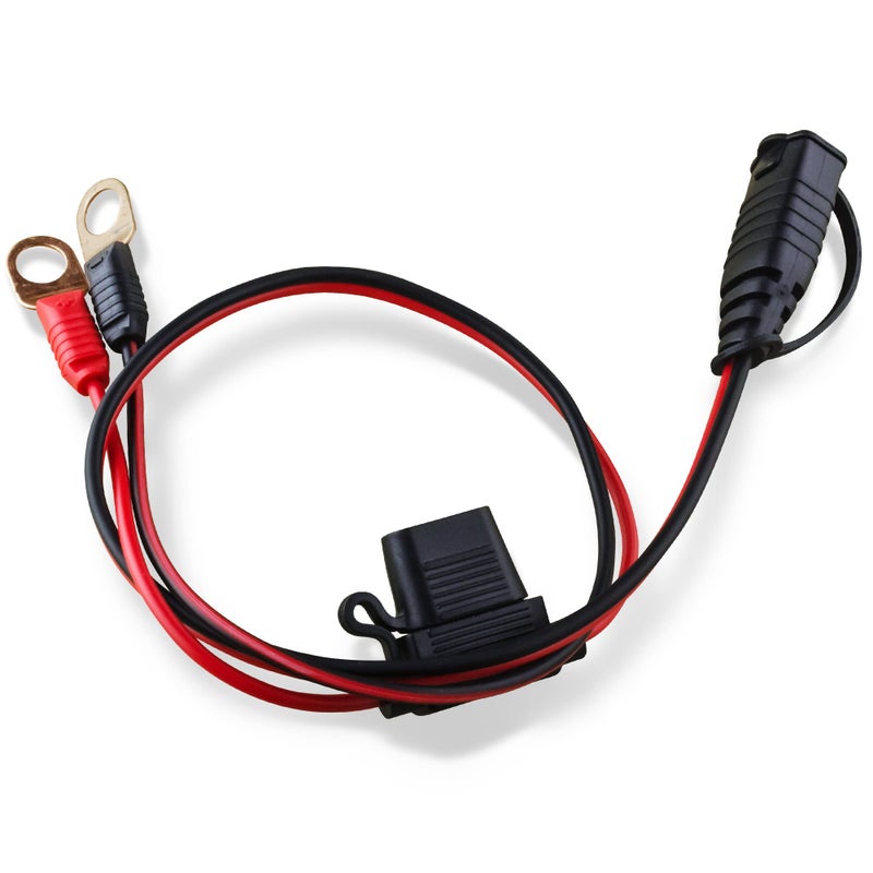 SafeAMP Wire Harness Compatible with NOCO(R) GC008 X-Connect, M10 (3/8in) XL Eyelet Terminal Connector - Image 1