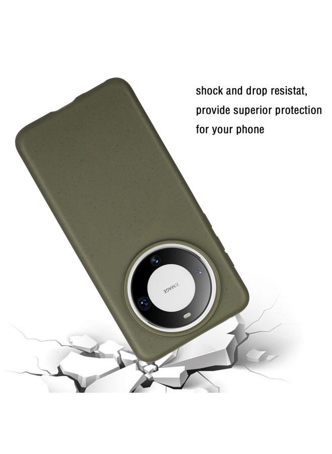 Zaboon - Case For Huawei Mate 60 Wheat MagSafe Magnetic Straw Material + TPU Phone Case - Image 1