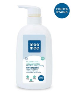 mee mee Mild Baby Liquid Laundry Detergent Food Grade Removes Milk Odour;Ph Balanced;Anti Bacterial For Baby Clothes (Bottle) (300 Ml Bottle)  - Image 3