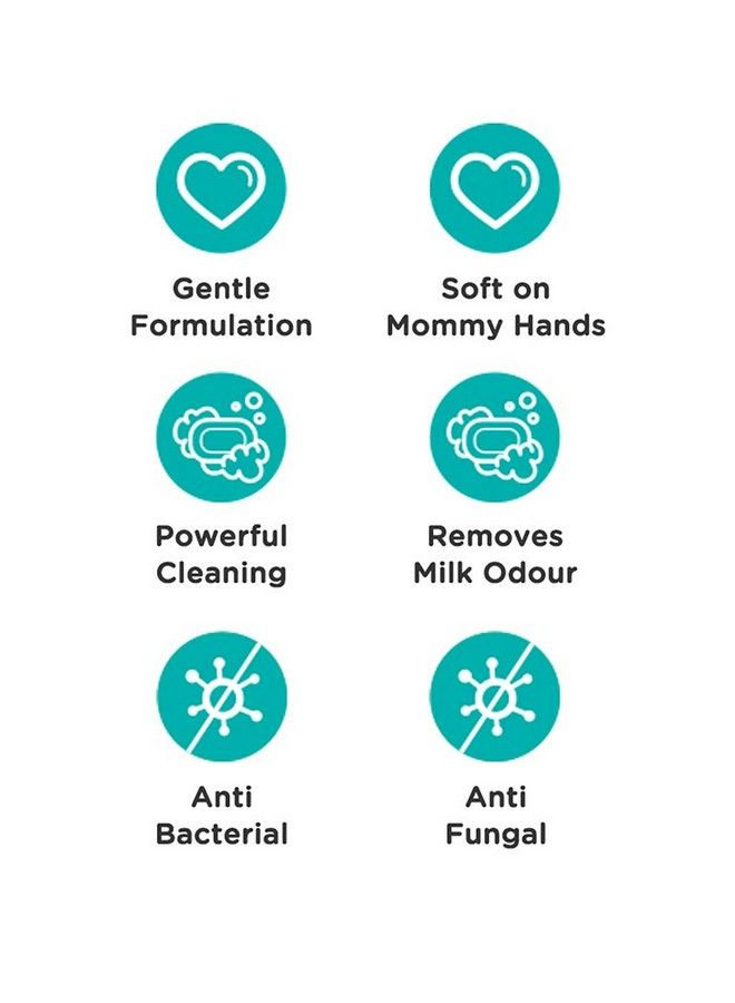 mee mee Mild Baby Liquid Laundry Detergent Food Grade Removes Milk Odour;Ph Balanced;Anti Bacterial For Baby Clothes (Bottle) (300 Ml Bottle) - Image 4
