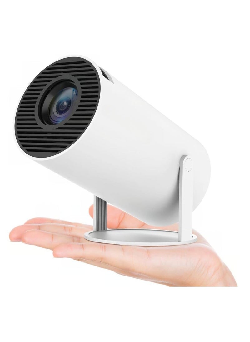 TIGER HY300 Auto Keystone Correction Portable 4K Projector | 200 ANSI Smart Projector with 2.4/5G WiFi, BT 5.0, 130-Inch Screen, 180° Flip | Home & Office Use, Crystal Clear Display - Image 1