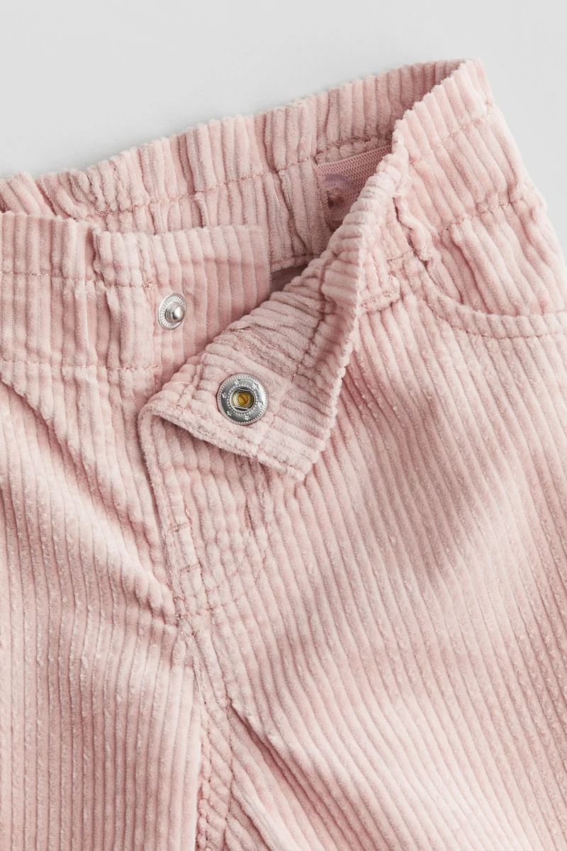 H&M Cotton Corduroy Trousers