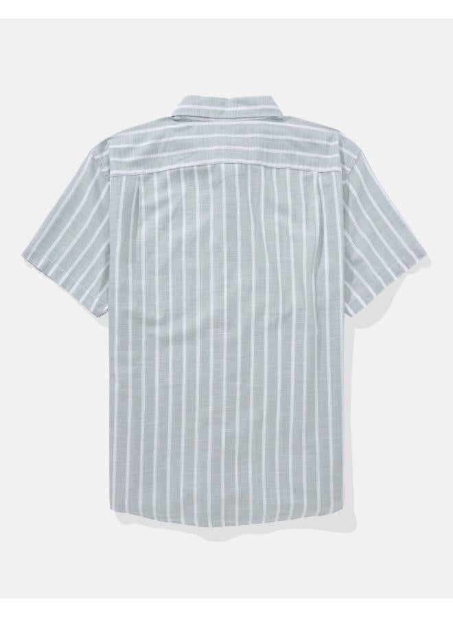 American Eagle AE Poolside Plaid Button-Up Shirt  - Image 2