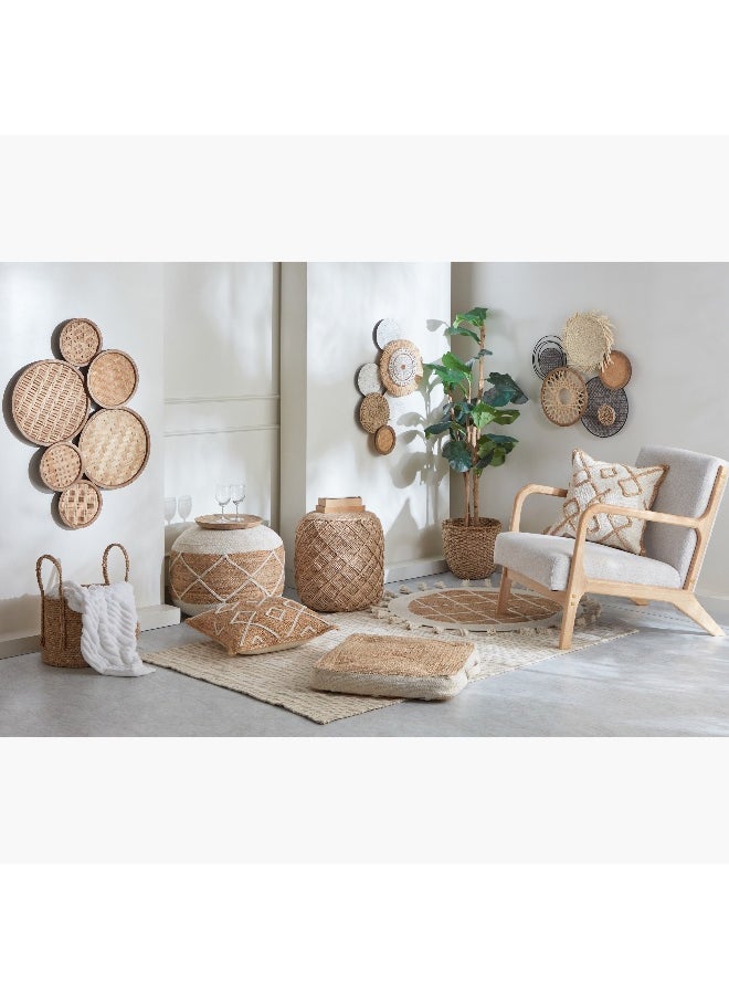 Home Box Textura Terreno Jute Cotton Dhurrie - 150X200 Cm  - Image 4