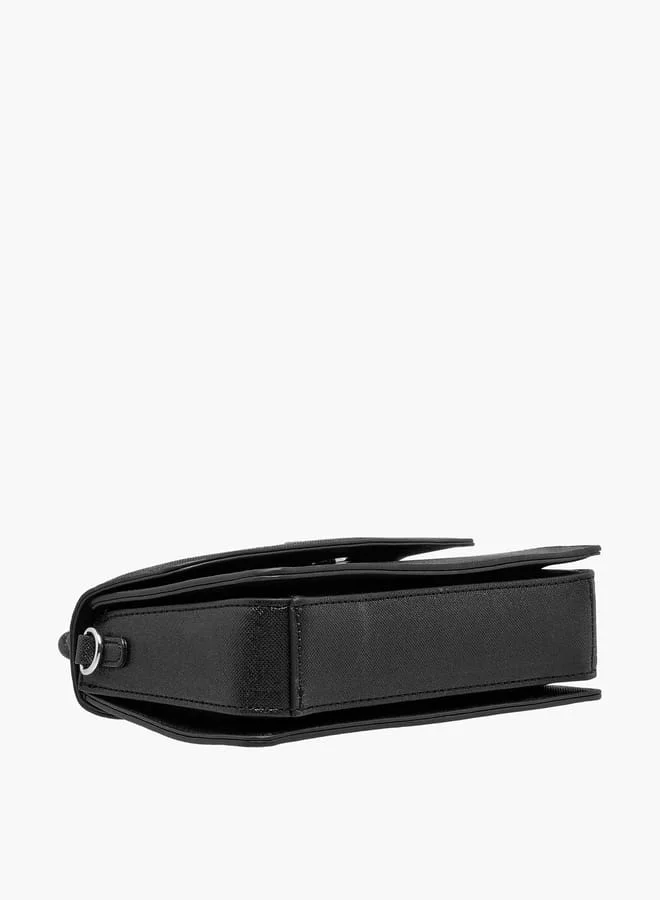 فلورا بيلا من شو إكسبرس Women's Textured Satchel Bag with Handle and Chain Strap