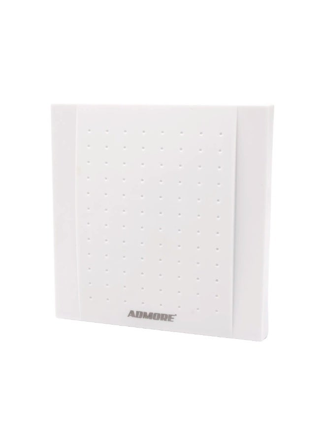 Admore Wireless Doorbell Chime Receiver and LED Indicator - White