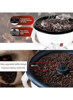 Denx Home Electric Coffee Roaster Machine for Roasting Coffee Beans, Nuts, Peanuts, Cashews, Chestnuts with Adjustable Temperature  - Image 4