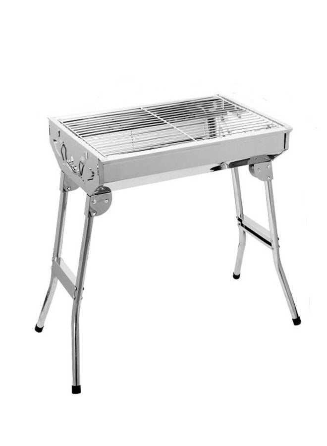 RollsTimi  Portable Stainless Steel Barbecue Grill,Foldable Barbecue Grill For Outdoor Camping - Image 1
