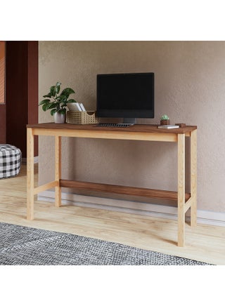 Home Office Table,Computer Desk Of High Quality And Easy To Install  - Mdp 15Mm Color Nutbrown 135 x 44.5 x 81 cm - pzsku/ZD0392404DA97FD0F5CA2Z/45/_/1716970988/43d54d39-2ed2-4619-96d4-9edd56b748f6