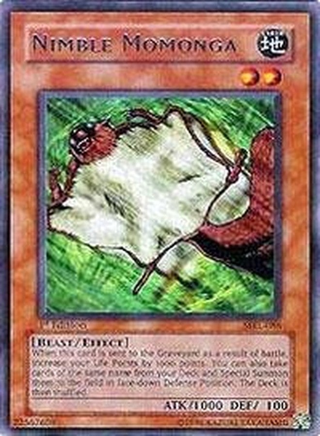 Yu-Gi-Oh! - Nimble Momonga (MRL-086) - Magic Ruler - Unlimited Edition - Rare