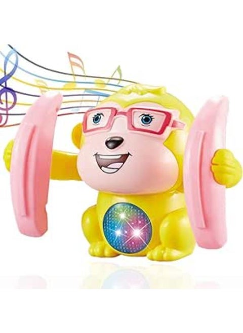 Toys Baby Monkey Dancing Touch & Voice Control (Yellow)