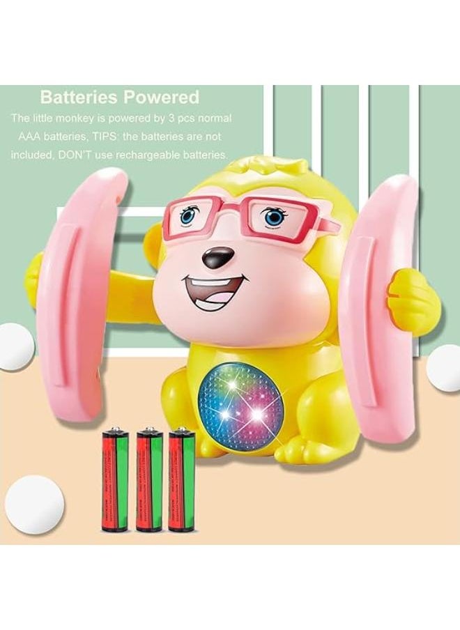 null - Toys Baby Monkey Dancing Touch & Voice Control (Yellow) - Image 1
