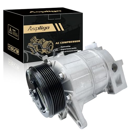 Aspligo Air Conditioner AC Compressor Fits for Nissan Maxima Quest Murano Pathfinder 2.5L 3.5L 2009-2017, for INFINITI QX60 JX35 2.5L 3.5L 2013 2014, with A/C Clutch, Replaces 926001JA0A, 926003JA1A - Image 1
