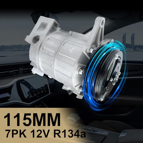 Aspligo Air Conditioner AC Compressor Fits for Nissan Maxima Quest Murano Pathfinder 2.5L 3.5L 2009-2017, for INFINITI QX60 JX35 2.5L 3.5L 2013 2014, with A/C Clutch, Replaces 926001JA0A, 926003JA1A - Image 2
