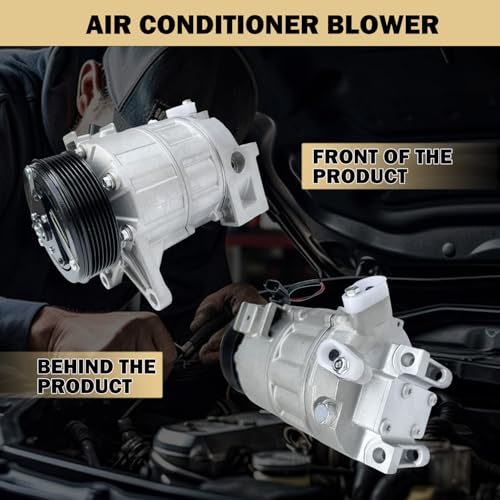 Aspligo Air Conditioner AC Compressor Fits for Nissan Maxima Quest Murano Pathfinder 2.5L 3.5L 2009-2017, for INFINITI QX60 JX35 2.5L 3.5L 2013 2014, with A/C Clutch, Replaces 926001JA0A, 926003JA1A - Image 4