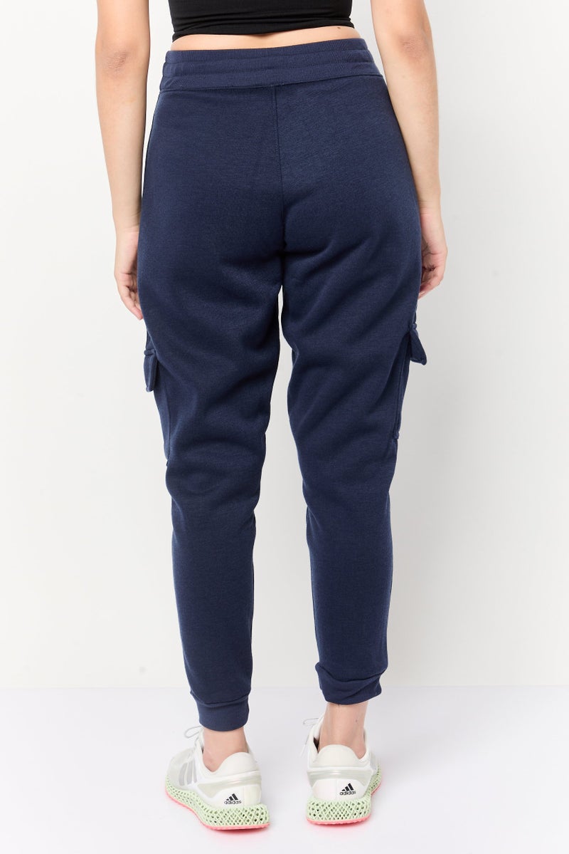 BSP Women Sportswear Fit Outdoor Track Pants, Navy - Image 4