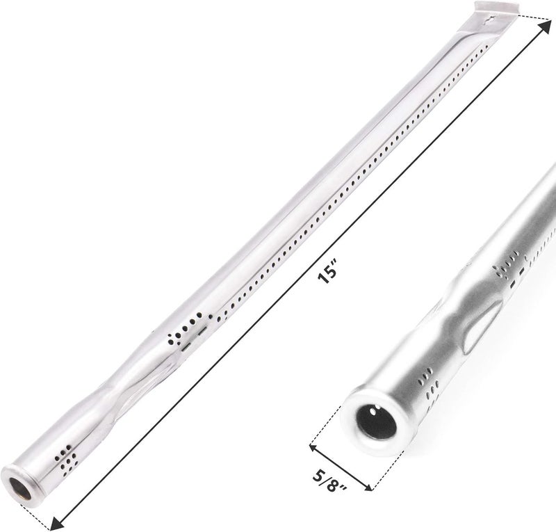 Adviace Replacement Parts for Nexgrill 720-0882A 720-0896 720-0925 720-0896B 720-0896C Gas Grills, Includes 5 Ignitors, 5 Stainless Steel Burner Tubes and 5 Flame Tamers Heat Shields Replacement for Nexgrill - Image 4