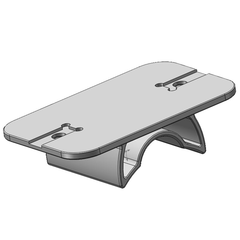 Silver Car Rooftop Bike Rack: Quality Aluminum Alloy Build - Tight Nylon Fastener Design - Easy Install Detach for Most Cars Sedans SUVs Sports Cars - Image 3
