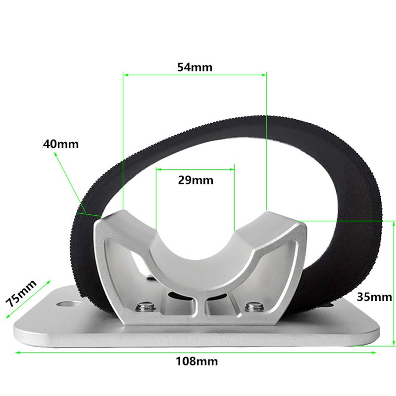 Silver Car Rooftop Bike Rack: Quality Aluminum Alloy Build - Tight Nylon Fastener Design - Easy Install Detach for Most Cars Sedans SUVs Sports Cars - Image 5