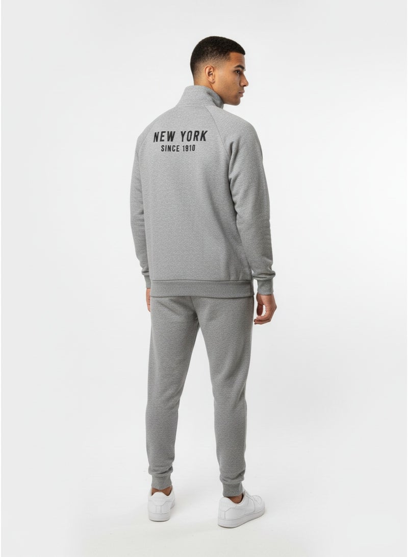 EVERLAST جاكيت رياضي رمادي للرجال من إيفرلاست - Image 3