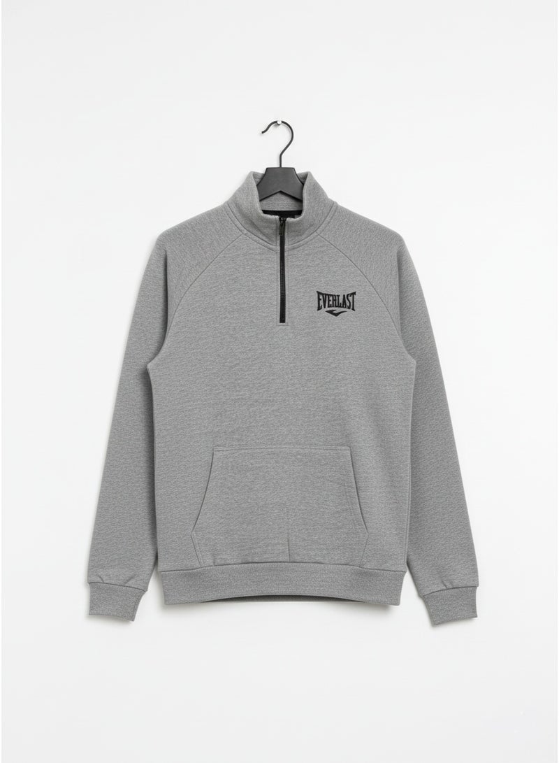 EVERLAST جاكيت رياضي رمادي للرجال من إيفرلاست - Image 1