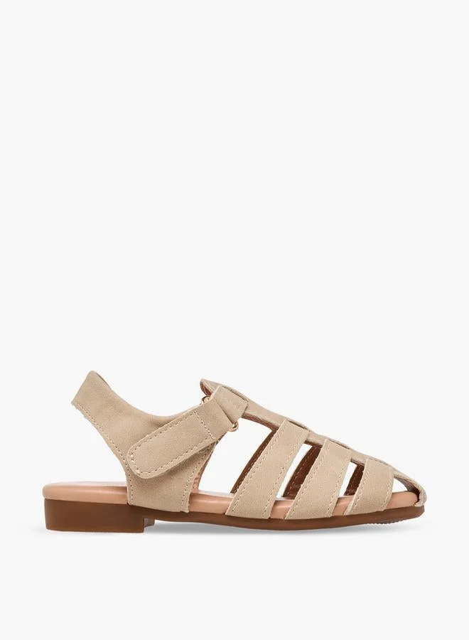 Flora Bella By Shoexpress Girls Hook & Loop Sandals