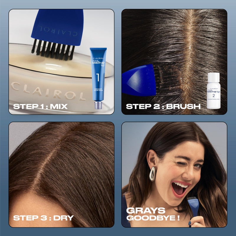 Clairol Root Touch-Up by Nice'n Easy Permanent Hair Dye, 6R Light Auburn/Reddish Brown Hair Color, Pack of 2 - Image 4