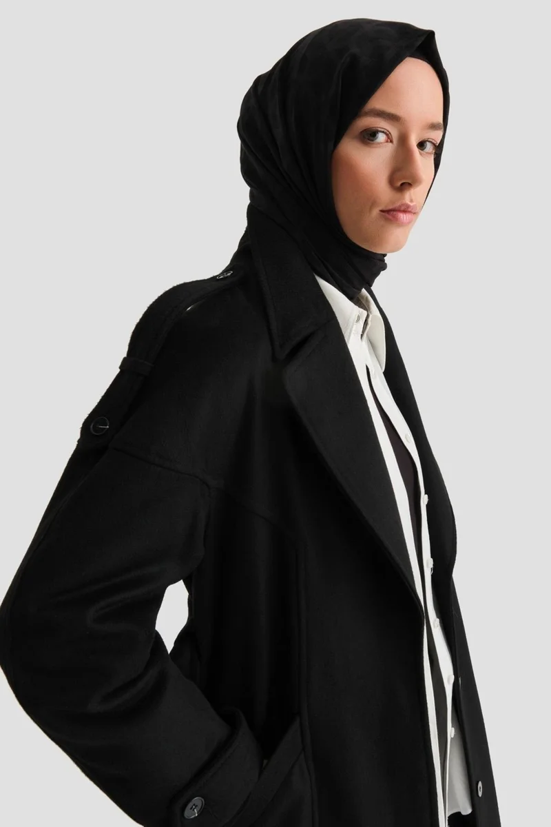 ARMINE كوب كوت  أسود
