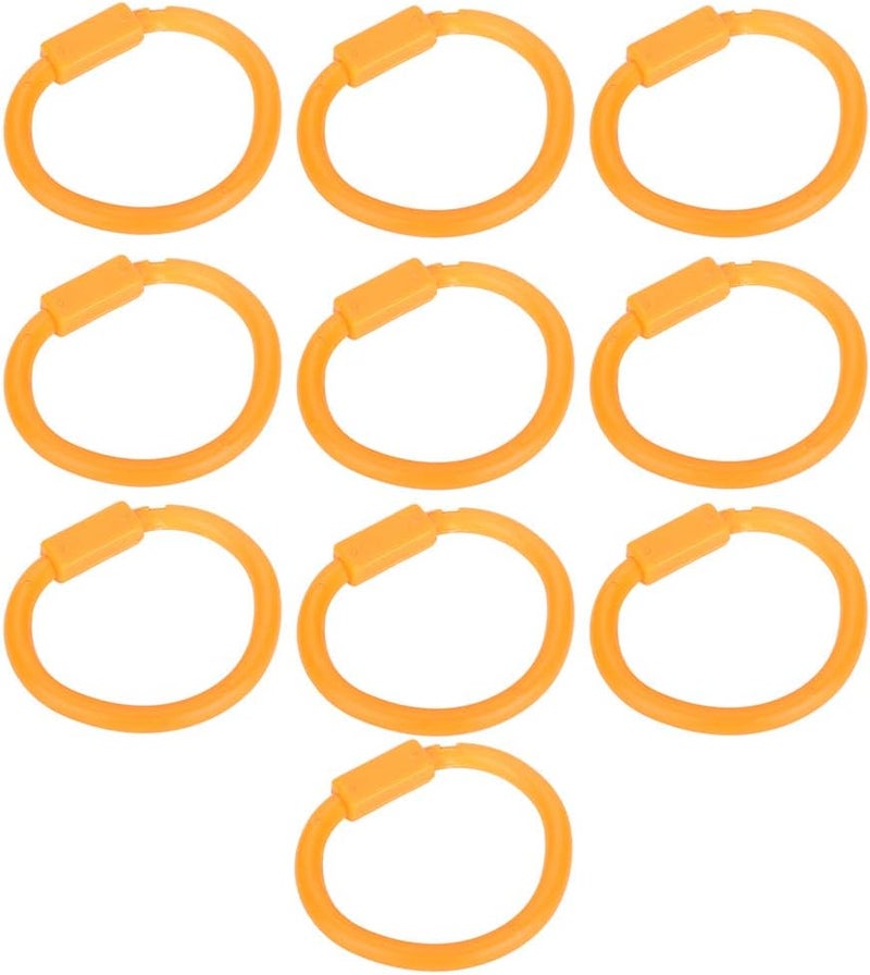 Cost effective fine quality HighQuality Nylon Bull Nose Ring Set: Lightweight, Strong Durability for Cow Farm Management, 10 Pcs, 5.3oz All consumer tier purchase options - Image 5