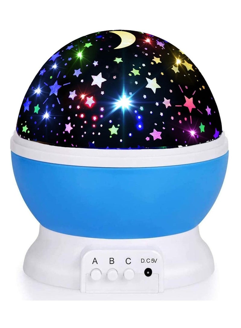 إلترازون أضواء ليلية للأطفال - جهاز عرض نجوم متوهجة في الظلام، ديكور غرفة أنيق، هدايا مثالية لعيد الميلاد وأعياد الميلاد للأطفال - Image 1