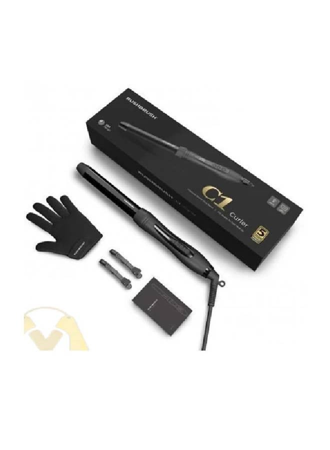 Rush Brush Rush Brush C1 Curler PTC Heater for Fast Heat Up, Automatic Shut-Off, LED Screen  - Image 4