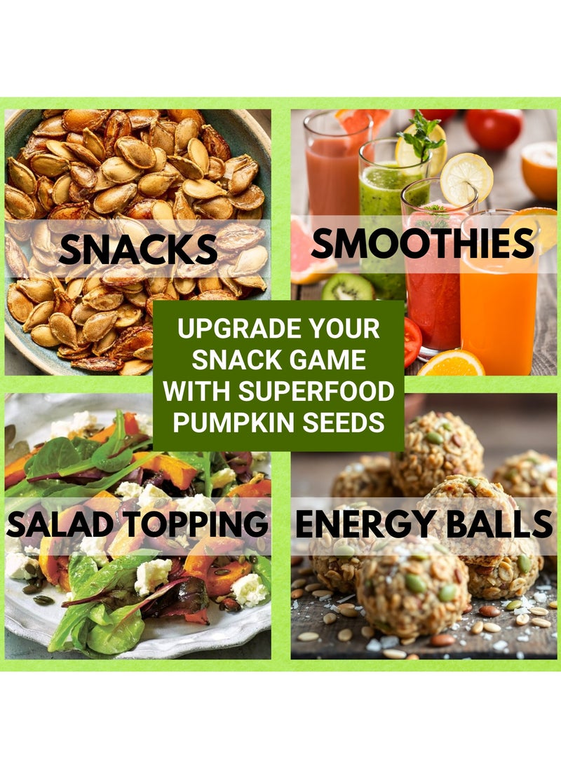 BLISS OF EARTH - 200g Pumpkin Seeds Dehulled for Eating & Weight Loss Natural immunity booster Superfood for Health Diet - Image 1