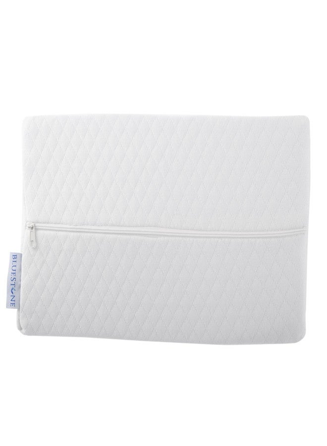 Bluestone Memory Foam Back Pillow / Half Moon Lumbar Bolster Cushion For Back Pain Relief, Leg and Knee Support and Sleeping With Removeable Cover By Bluestone - Image 5