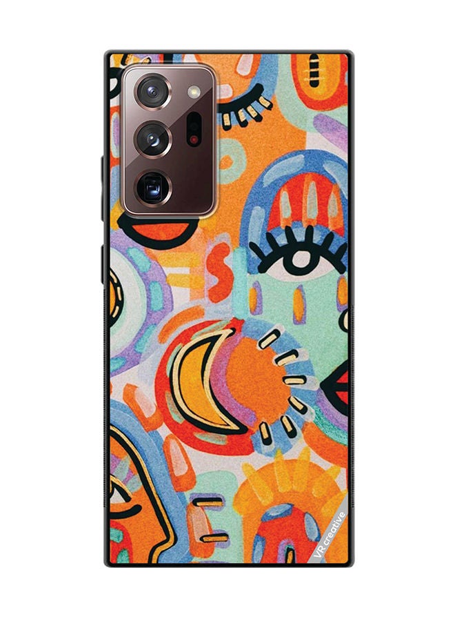 VR CREATIVE Protective Case Cover For Samsung Galaxy Note20 Ultra 5G Womenart Design Multicolour - Image 1