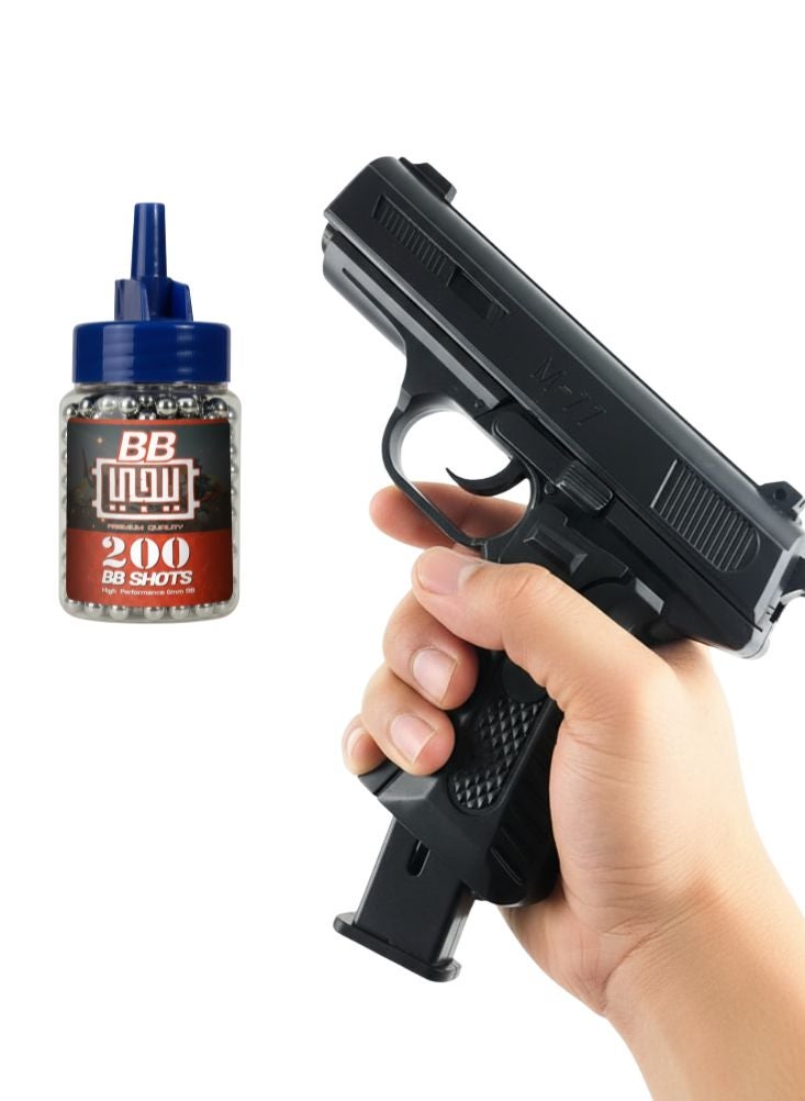 Premium PUBG Real Look BB Gun Toy – 200 PUBG BB Bullets for Kids Outdoor Practice Game - Image 1