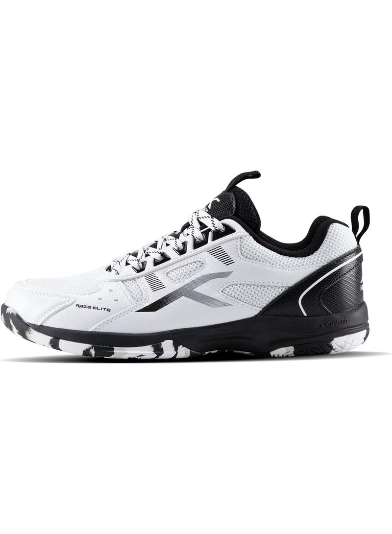 HUNDRED Raze Elite Unisex Badminton Shoes (Non Marking) Also Perfect Table Tennis,Volley,Basketball&Indoor Sport|Lightweight&Durable|X-Cushion,Active Grip Sole - Image 1