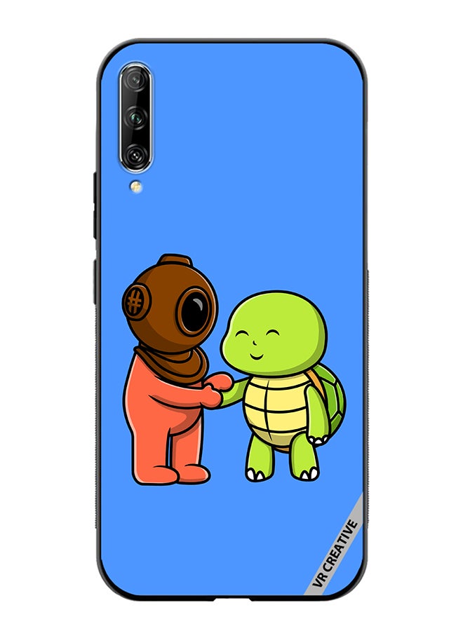 VR CREATIVE Protective Case Cover For Huawei Nova Y9S Cute Diver Design Multicolour - Image 1