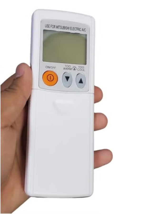 Universal Remote Control for Mitsubishi Air Conditioner | Compatible Replacement Remote for MSZ-A12NA, MSZ-GE09NA, MSZ-A15NA, MSZ-D30NA, MSZ-A24NA-1, KM07M, KM15E | Easy Setup, Energy-Saving Features, Durable & Reliable Control