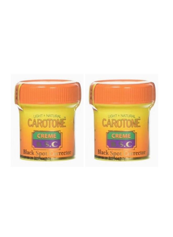 Carotone 2 Pieces Black Spot Corrector Creme 2X30 ml  - Image 1